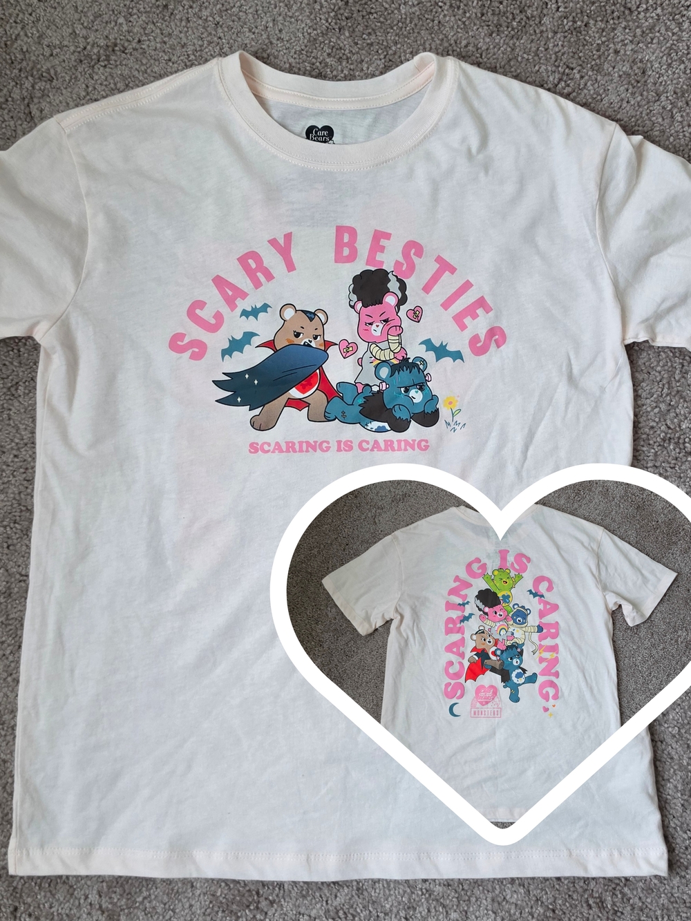Carebears Halloween Graphic Tee